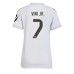 Real Madrid Vinicius Junior #7 Hjemmedrakt Dame 2025-26 Korte ermer